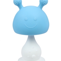 Набор прорезывателей силиконовых &laquo;Мой Зайка&raquo;, с погремушкой, 3 шт., на присоске, в кейсе, Крошка Я