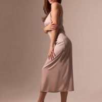 Сорочка женская SL HOME р. S, пудровый