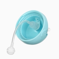 Mum&Baby, Поильник- непроливайка с трубочкой, зайка, голубой SL-07275C