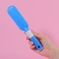 Расчёска массажная, 4 &times; 21 см, цвет МИКС