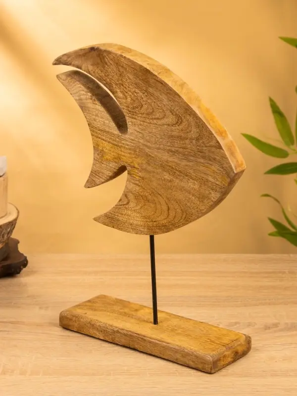 Сувенир "Рыбка" 8х25х35 см, дерево