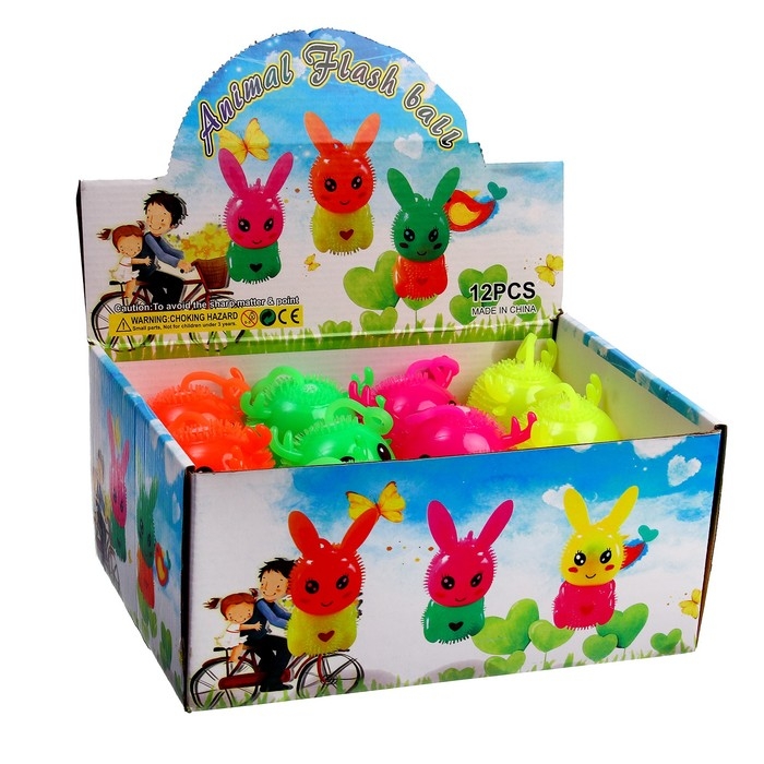 Ёжка &laquo;Олень&raquo;, световой, цвета МИКС