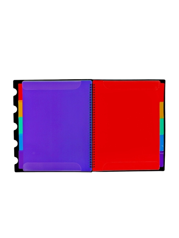 Нотная папка - 20 файлов 40 листов черная