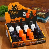 Свеча светодиодная &laquo;Хэллоуин&raquo;, виды МИКС