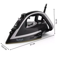 Паровой утюг Puregliss FV8062E0, с автоотключением, 3000 Вт