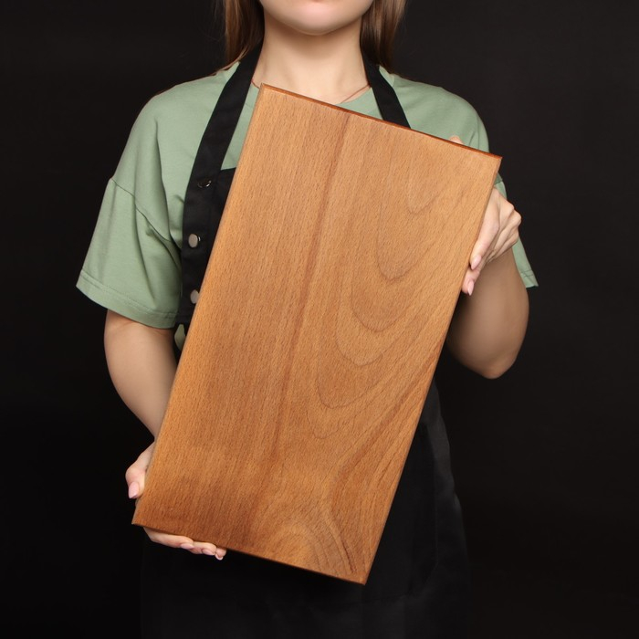 Доска разделочная Mаgistrо, цельный массив бука, 40&times;22&times;3 см