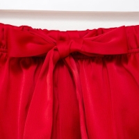 Пижама женская (майка, шорты) MINAKU: Light touch цвет бордовый, р-р 48