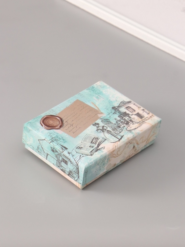 Сургучный набор "Растение" печать, ручка, сургуч 12,5х10х3,6 см