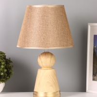 Лампа настольная "Мудрость" 1х40Вт Е27 бежевый 25х25х39,5см МОДЕЛЬ: