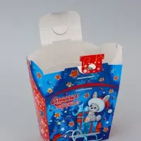 Коробка Новогодняя подарочная "Новый год" 17 х 19 х 9,5 см