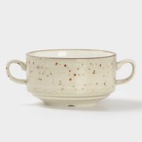 Супница с блюдцем Magistro "Mediterana" 14,8х10,3х5,8 см