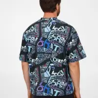 Футболка из бифлекса Morfiss с полной запечаткой на заказ, размер XL/XXL