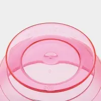 Креманка пластиковая одноразовая &laquo;Кристалл&raquo;, 200 мл, красная