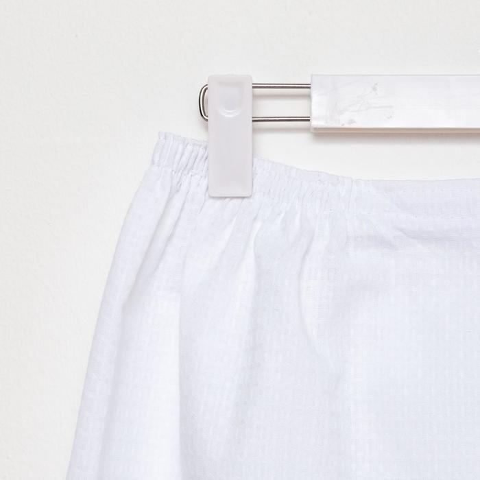 Полотенце вафельное Экономь и Я «Парео» 80х144 см, цвет белый, 100%хл, 200 г/м2 Полотенце вафельное Экономь и Я «Парео» 80х144 см, цвет белый, 100%хл, 200 г/м2