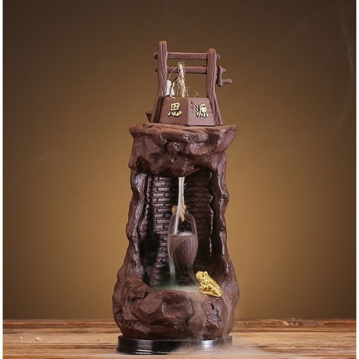 Подставка для благовоний "Колодец" 25&times;10&times;10 см, с подсветкой, батарейки LR44