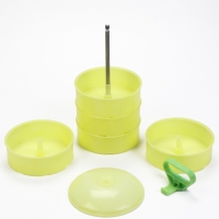 Ведро, 8 л, 5 секций, пластик