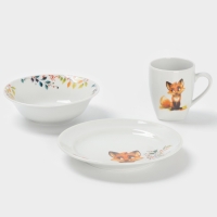 Набор посуды 3 предм. Лисичка И.У.