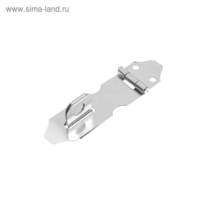 Накладка с проушиной для навесного замка, 55 мм, нержавеющая сталь