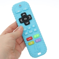 Прорезыватель для зубов &laquo;Пульт детский&raquo;, цвет голубой, размер 16 см, Крошка Я