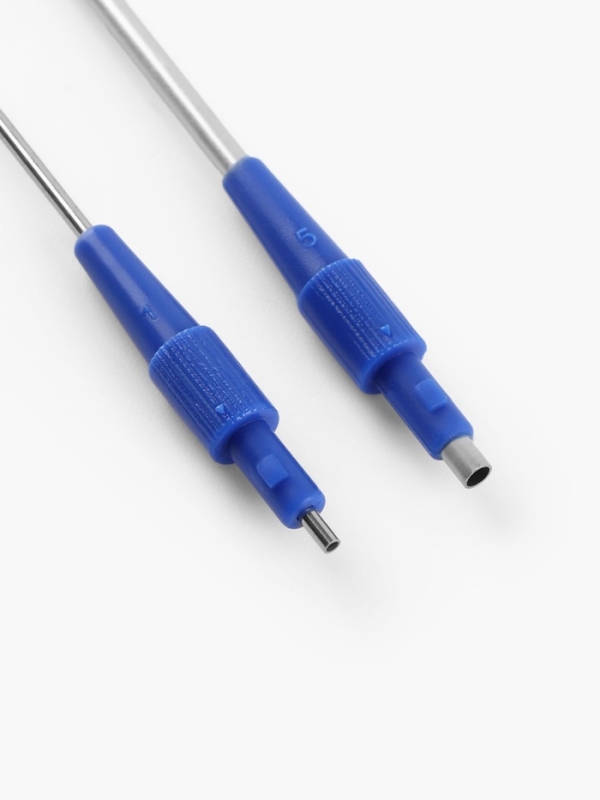 Игла для выш-я по ковровой технике d1,3/1,6/2,2мм SKC с нитев-м блистер голубой/синий TR