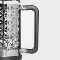 Чайник заварочный френч - пресс &laquo;Сейхо&raquo;, 600 мл, стекло, нержавеющая сталь