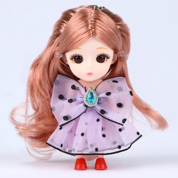 Брелок &laquo;Куколка&raquo; с длинными волосами, 9 см