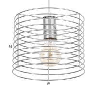 Люстра Кронис Подвес BayerLux цвет хром 1х40Вт цоколь E27 Люстра Кронис Подвес BayerLux цвет хром 1х40Вт цоколь E27