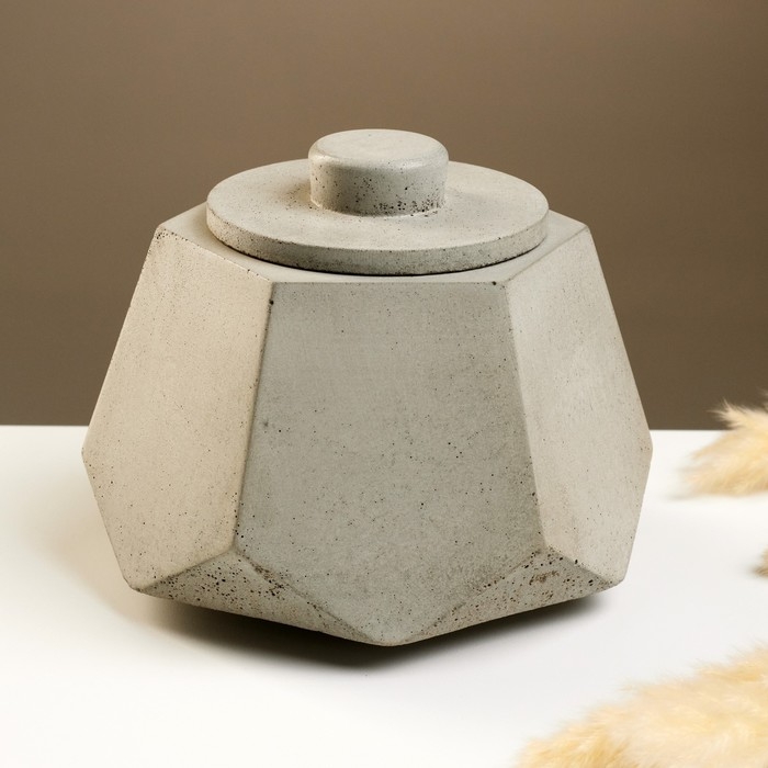 Биокамин настольный "Шестигранник" 17 х 11 см, топливо и спички в комплекте