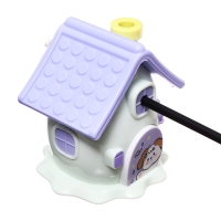 Точилка механическая с контейнером, 5 видов заточки, Домик белый Точилка механическая с контейнером, 5 видов заточки, Домик белый