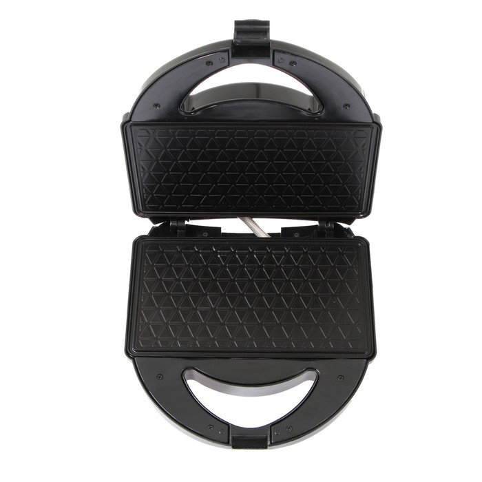 Электровафельница Luazon LT-07, 750 Вт, тонкие вафли, антипригарное покрытие, черная Электровафельница Luazon LT-07, 750 Вт, тонкие вафли, антипригарное покрытие, черная