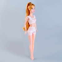 Одежда для кукол &laquo;Кружевное белье&raquo;, цвет белый