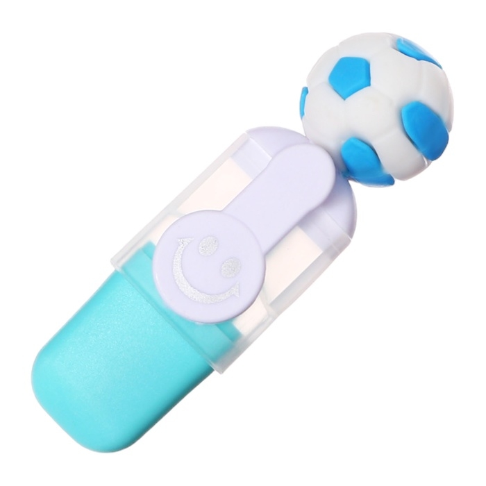 Набор маркеров текстовыделителей 6 штук 6 цветов, в пенале на молнии Мячик Набор маркеров текстовыделителей 6 штук 6 цветов, в пенале на молнии Мячик