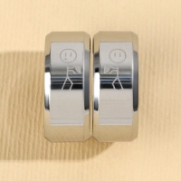 Кольцо &laquo;Любовь&raquo; , парные 2 шт, 7 х 9 см