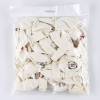 Воздушный шар латексный 12" &laquo;Новогодний венок&raquo;, 50 шт.