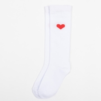 Гольфы детские KAFTAN &laquo;Сердечко&raquo;, 16-18 см, цвет белый