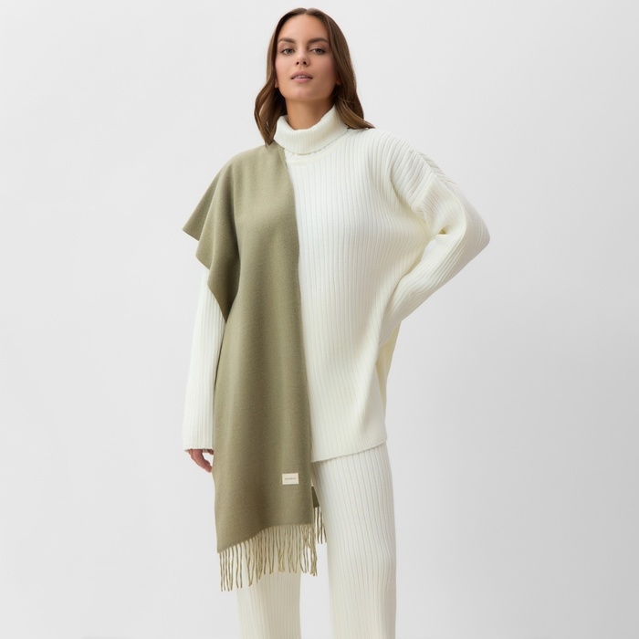 Шарф женский MIST, оливковый, 33*180 см Шарф женский MIST, оливковый, 33*180 см