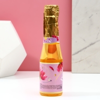 Подарочный набор косметики &laquo;Много счастья!&raquo;, гель для душа во флаконе шампанское 250 мл и мочалка для тела, ЧИСТОЕ СЧАСТЬЕ