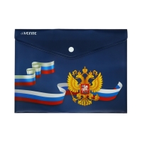 Папка-конверт на кнопке А5, 180 мкм, deVENTE "Герб" синий Папка-конверт на кнопке А5, 180 мкм, deVENTE "Герб" синий