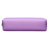 Пенал школьный "Кот", на молнии, силиконовый, сиреневый Пенал школьный "Кот", на молнии, силиконовый, сиреневый