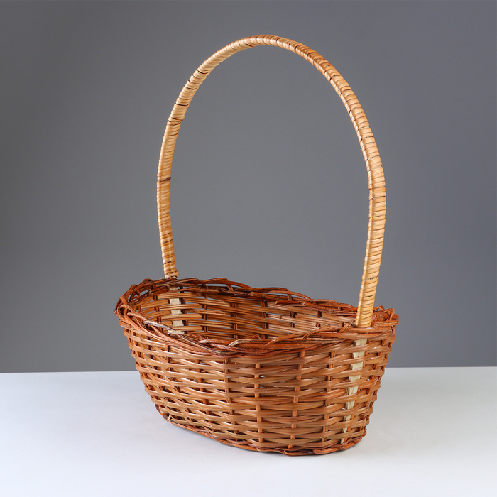 Набор корзин, 3 шт, 20&times;25&times;10/30, 17&times;22&times;9/28, 12&times;18&times;7/26 см, ротанг