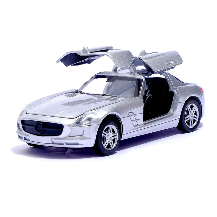 Машина металлическая &laquo;Премиум&raquo;, инерционная, свет и звук, масштаб 1:30