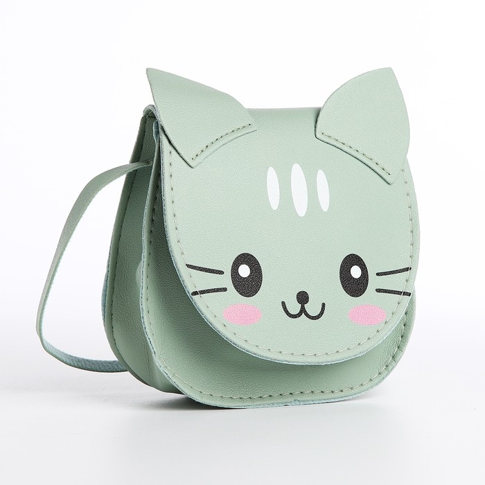 Сумка детская для девочки на магните, цвет мятный Сумка детская для девочки на магните, цвет мятный