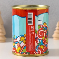 Копилка-банка металл "На сладости, для радости" Копилка-банка металл "На сладости, для радости"