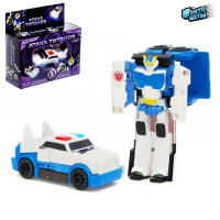 Робот &laquo;Полицейский&raquo;, трансформируется одним движением