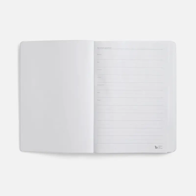 Ежедневник Tact, недатированный, белый