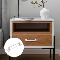 Ручка-скоба CAPPIO RSC038, цинк, м/о 96 мм, цвет белый Ручка-скоба CAPPIO RSC038, цинк, м/о 96 мм, цвет белый