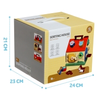 Сортер &laquo;Домик&raquo;, 9 элементов