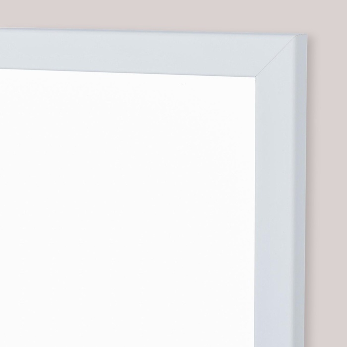 Зеркало Зеркало "Оливер", напольное, 33х120 см, в белой раме