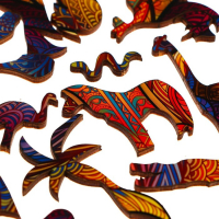 Пазл фигурный &laquo;Царь зверей&raquo;