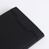 Портмоне мужское без застёжки, цвет чёрный Портмоне мужское без застёжки, цвет чёрный